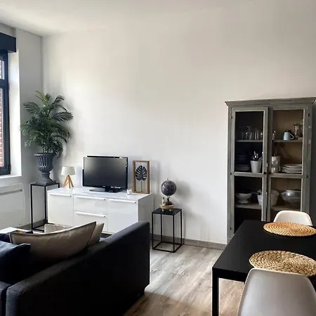•num3•la Buena Vida• Appt 40m2 Calme & Lumineux• Aulnoy-lez-Valenciennes